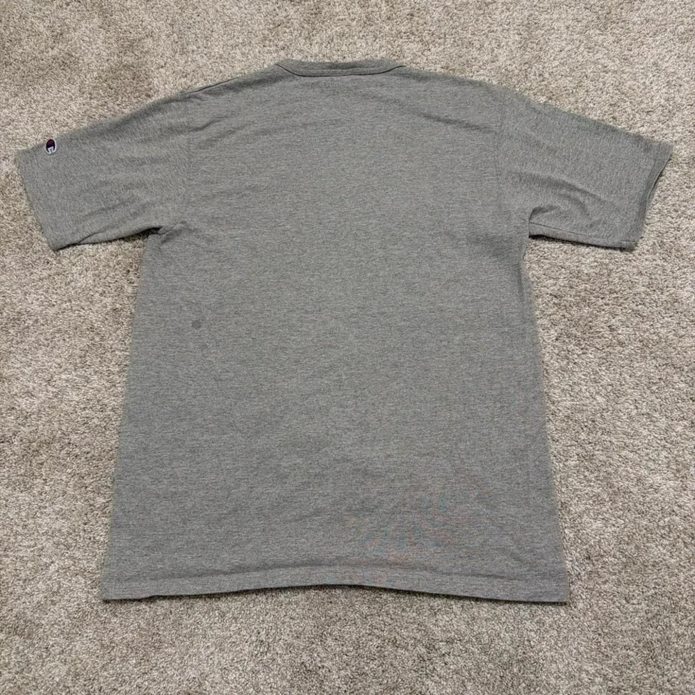 Vintage Champion Graphic T-Shirt | Heather Gray | Medium - Picture 4 of 4